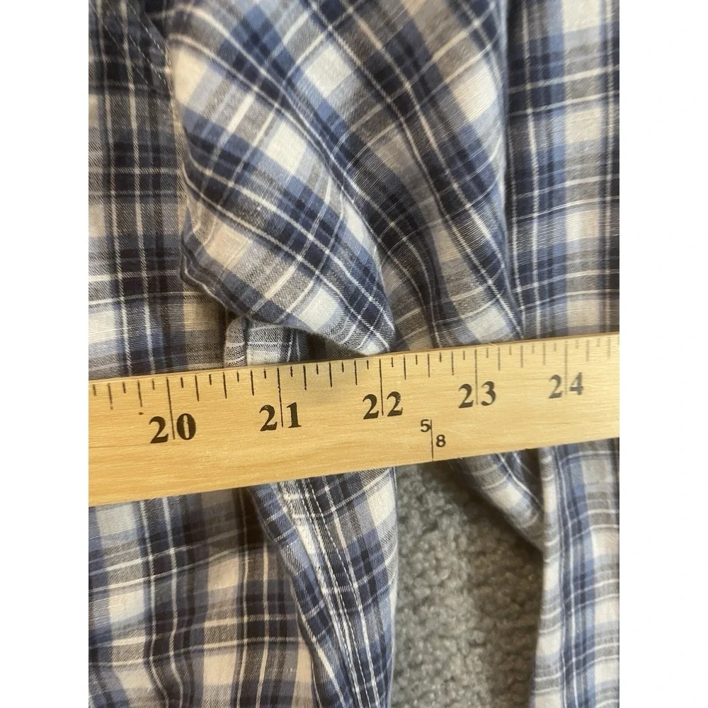 Polo Ralph Lauren Plaid Dress Shirt Mens Size Large Relaxed Fit Multicolor